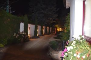 Ein Garten an der Unterkunft Gästehaus Alte Glaserei