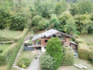 Zahrada ubytování Appartement Sevrier terrasse et jardin
