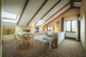 Kuchyň nebo kuchyňský kout v ubytování Relais Ducale Spa & Pool
