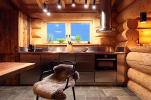 Dapur atau dapur kecil di Klippitz Resort