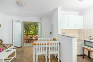 Kuchyň nebo kuchyňský kout v ubytování Villa Sofia