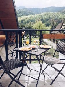 Widok na góry z tego apartamentu