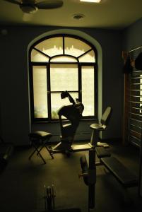 Fitness centrum a/nebo fitness zařízení v ubytování Washington Square Hotel