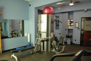 Fitness centrum a/nebo fitness zařízení v ubytování Washington Square Hotel