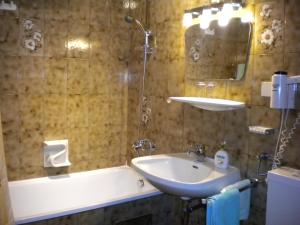 Ein Badezimmer in der Unterkunft Gästehaus Sagmeister