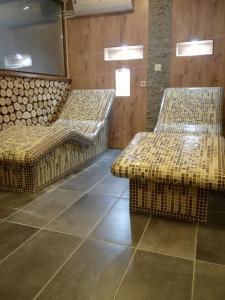 Posezení v ubytování Hotel VilaGora Krushevo