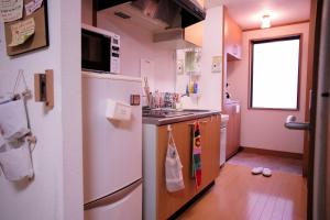 Dapur atau dapur kecil di Takaraboshi room 201 Sannomiya 10 min