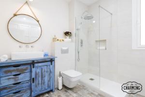 Koupelna v ubytování Madrid City- Apartamento de 2 dormitorios + 24 fotografií
