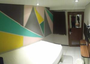 Letto o letti in una camera di Subwow Hostel