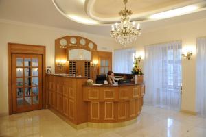 Fuajee või vastuvõtt majutusasutuses Hotel Prince de Ligne
