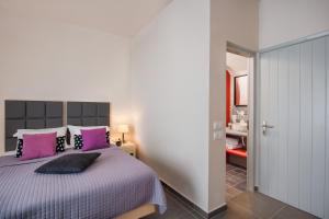 Voodi või voodid majutusasutuse Afrodete Hotel toas