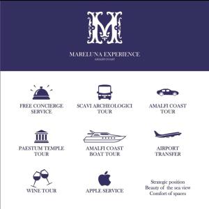 Сертификат, награда, вывеска или другой документ, выставленный в Residence Mareluna - Amalfi Coast
