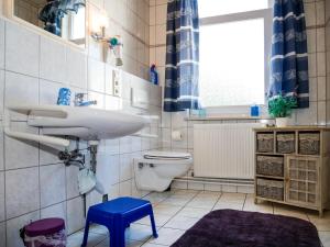 Ένα μπάνιο στο Ferienwohnung am Dorfteich +20 φωτογραφίες