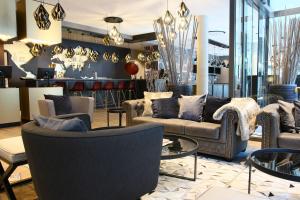 Posezení v ubytování HARBR. hotel Konstanz