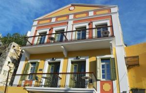 Budova, kde se aparthotel nachází