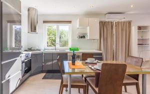 Kuchyň nebo kuchyňský kout v ubytování Apartman Bellavista
