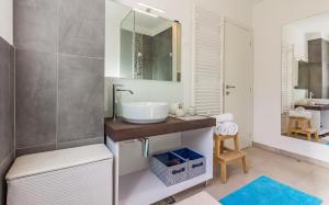 Koupelna v ubytování Apartman Bellavista + 13 fotografií