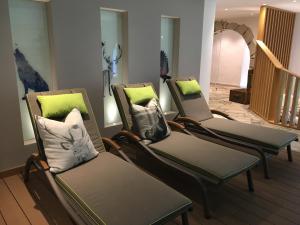 Posezení v ubytování Relais & Châteaux Jagdhof Glashütte