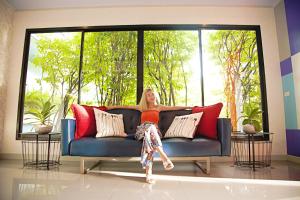 Posezení v ubytování Siri Hotel Phuket