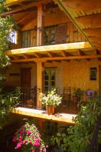 Balkón nebo terasa v ubytování Hotel Posada Primavera