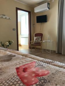TV a/nebo společenská místnost v ubytování B&B Red Village