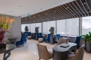 Uma área de estar em CVK Taksim Hotel Istanbul