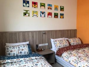 Cama o camas de una habitación en Country House Homestay