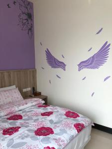 Cama o camas de una habitación en Country House Homestay