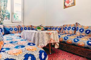 Katil atau katil-katil dalam bilik di Tetouan house