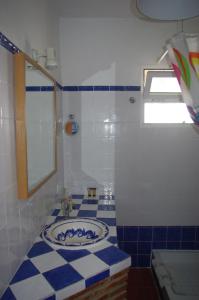 Koupelna v ubytování Casa Feliz