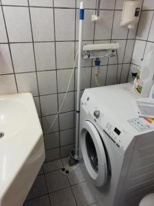 Koupelna v ubytování Kirkenes Hotell