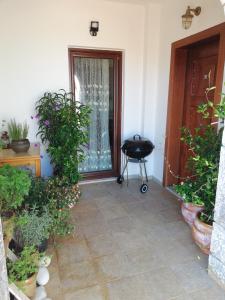 Vonkajšia záhrada v ubytovaní Athevillas Chrysoula
