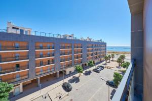 En generel havudsigt eller havudsigten taget fra lejligheden