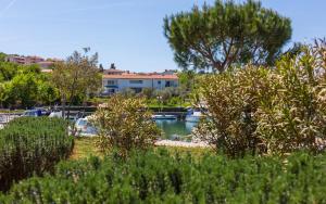 Πισίνα στο ή κοντά στο Apartment Trava just a few steps from the seaside