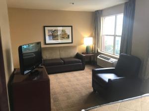 Posezení v ubytování LoneStar Suites
