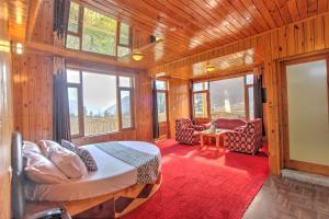 Setusvæði á Hotel Mountain face by Snow City Hotels