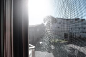 a view of a city from a window at Anevan in Vidago