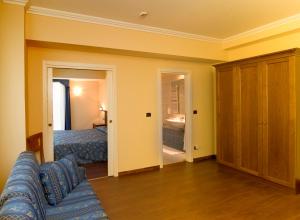 Postel nebo postele na pokoji v ubytování Albergo Costantini