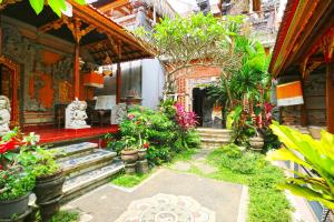 Zahrada ubytování New Ubud Hostel