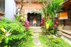 Zahrada ubytování New Ubud Hostel