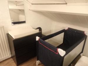Postel nebo postele na pokoji v ubytování Vakantiehuis Ruby