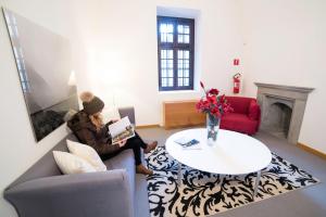 Posezení v ubytování Hotel Cavour Et Des Officiers