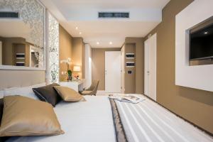 Residenza Venti Settembre客房内的一张或多张床位
