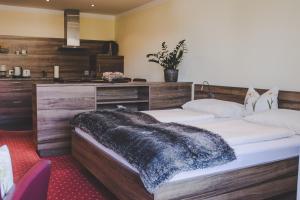 Posteľ alebo postele v izbe v ubytovaní Appartement Sport Girbl