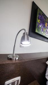 TV a/nebo společenská místnost v ubytování Hotel Golden Palermo