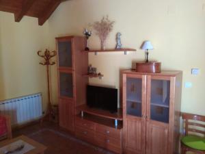 TV a/nebo společenská místnost v ubytování Casa lo Sastre - Jasa