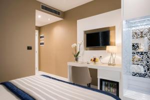 Residenza Venti Settembre客房内的一张或多张床位