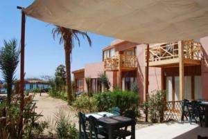Balkón nebo terasa v ubytování Nakhil Inn Nuweiba