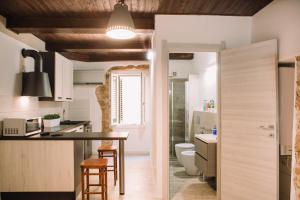 A bathroom at Apartment in the Heart of the City