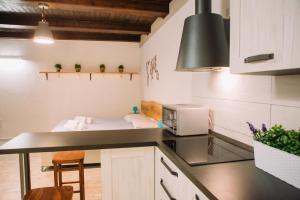 A kitchen or kitchenette at Apartment in the Heart of the City